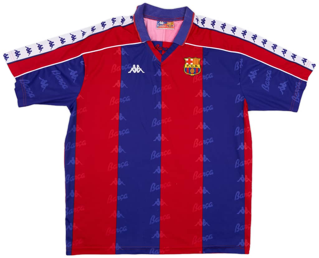 1992-95 Barcelona Home Shirt - 9/10 - (XL)