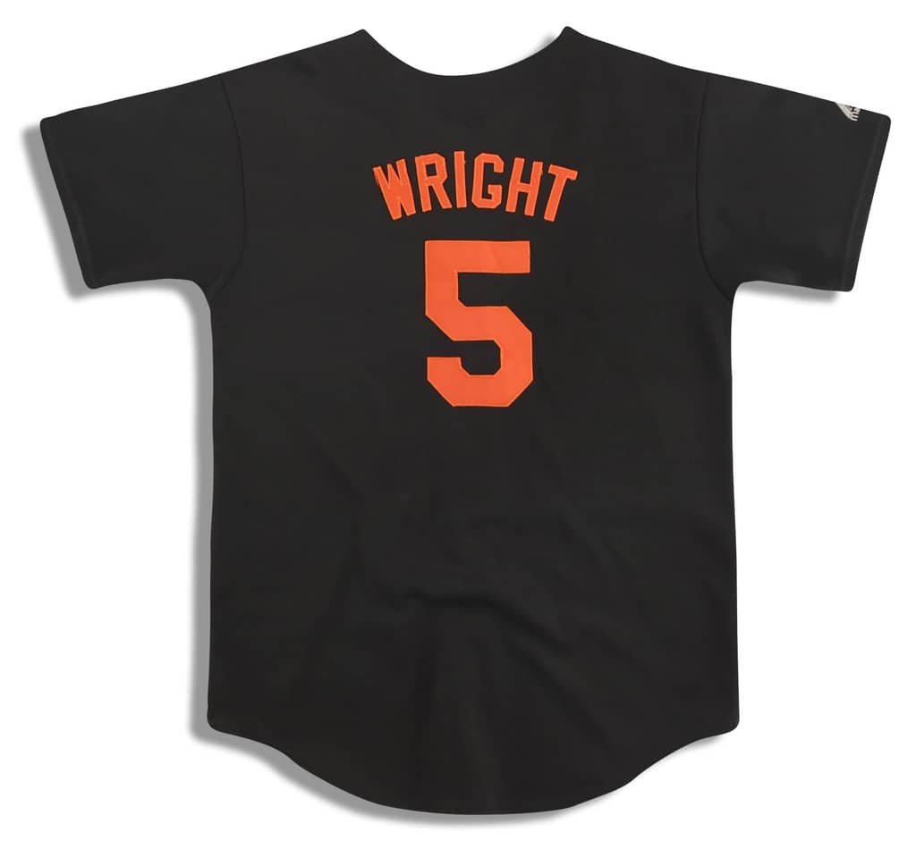 2000s New York Mets Wright #5 Majestic Jersey (Alternate) Y