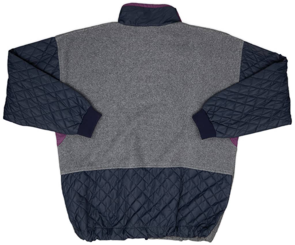 1996-97 Real Madrid Kelme Fleece 1/4 Zip Top - 8/10 - (XXL)