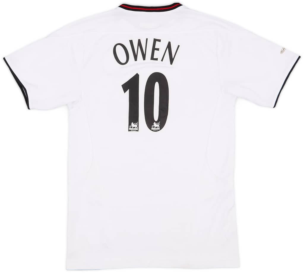 2003-04 Liverpool Away Shirt Owen #10 - 6/10 - (Y)