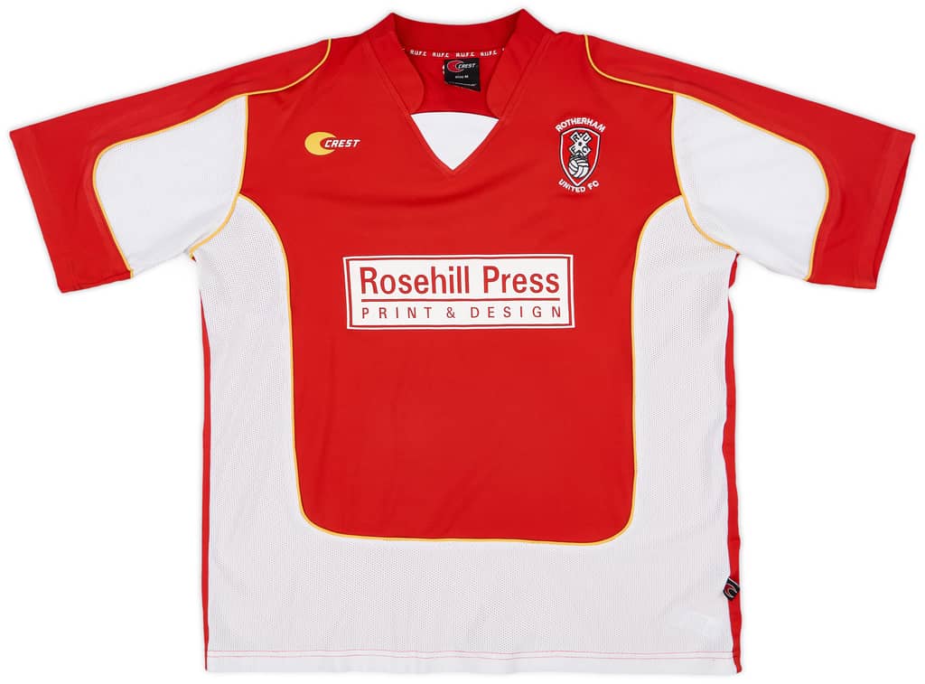 2006-07 Rotherham Home Shirt - 8/10 - (M)