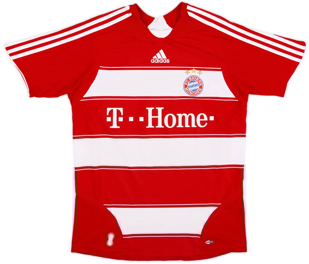 2007-08 Bayern Munich Home Shirt Jansen #23 - 5/10 - (XL.Boys)