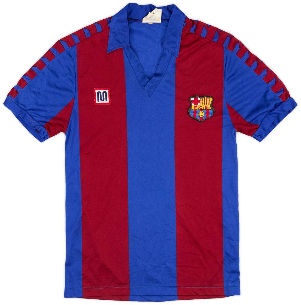 1984-89 Barcelona Home Shirt - 9/10 - (S)