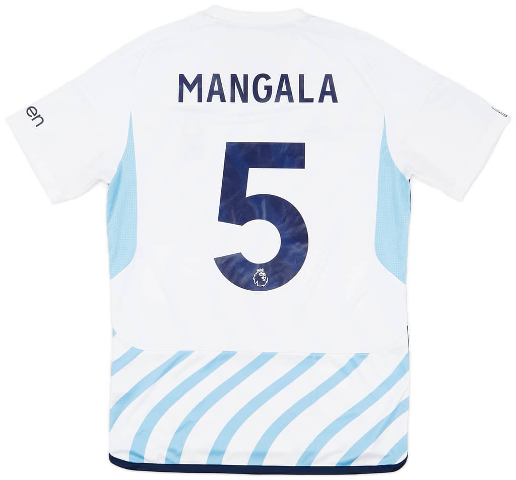 2023-24 Nottingham Forest Match Issue Away Shirt Mangala #5