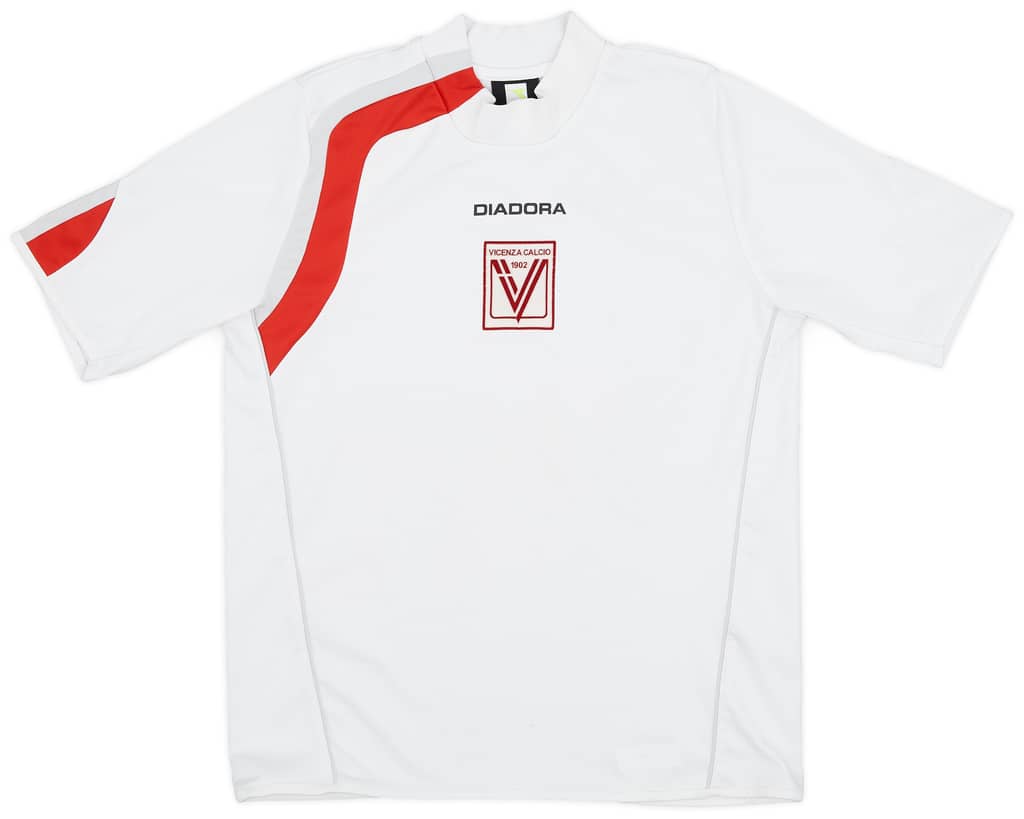 2007-08 Vicenza Diadora Training Shirt - 6/10 - (S)