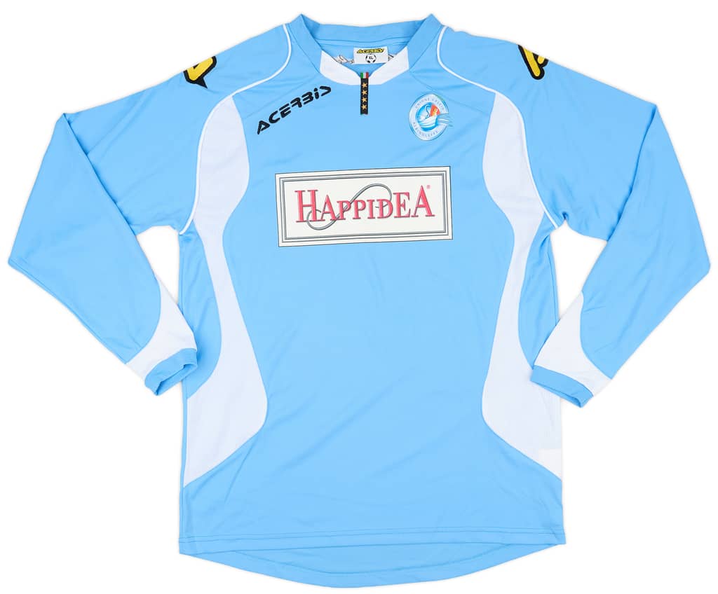 2009-10 AlbinoLeffe Home L/S Shirt - 8/10 - (XL)