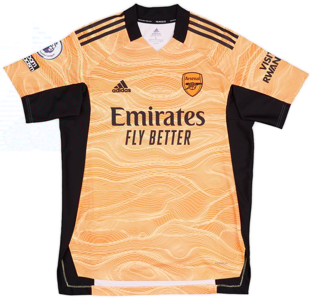 2021-22 Arsenal Match Issue GK Shirt Ramsdale #32