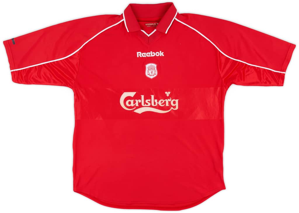 2000-02 Liverpool Home Shirt Redknapp #11 - 7/10 - (L)