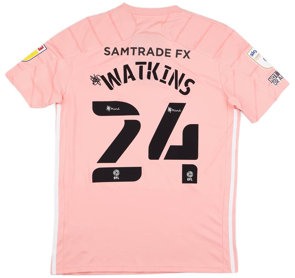 2021-22 Cardiff Match Issue Away Shirt Watkins #24
