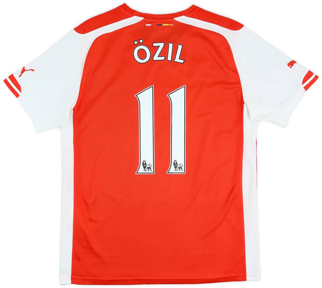 2014-15 Arsenal Home Shirt Ozil #11
