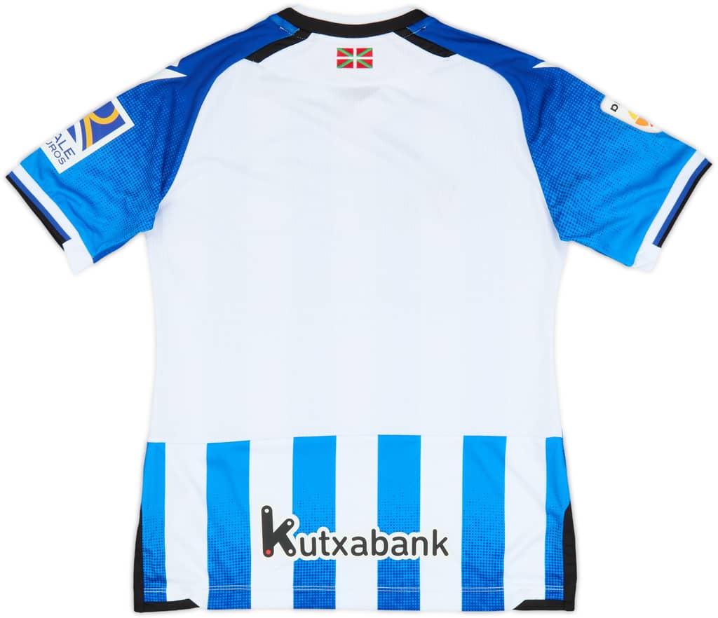 2021-22 Real Sociedad Home Shirt - As New - (S.Kids)