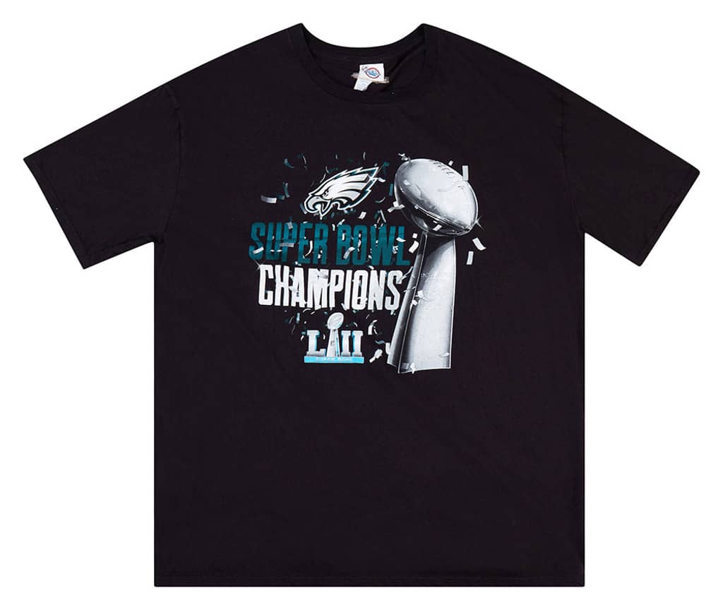 2018 Philadelphia Eagles Super Bowl LII Champions Graphic Tee XXL