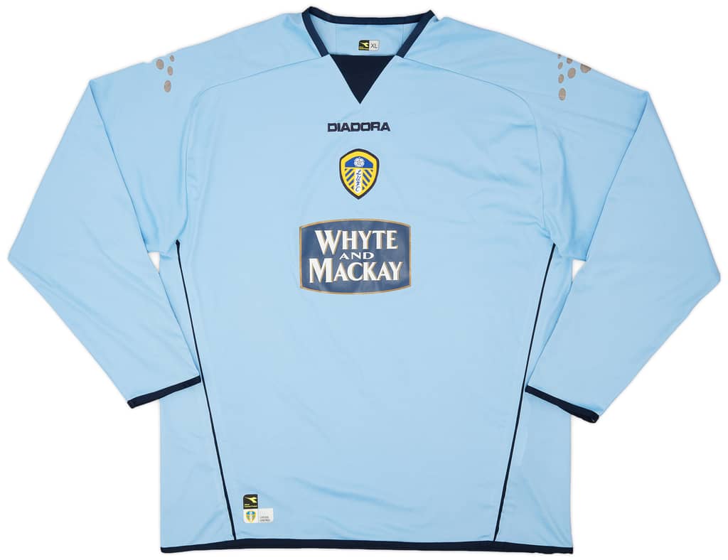 2004-05 Leeds United Away L/S Shirt - 8/10 - (XL)
