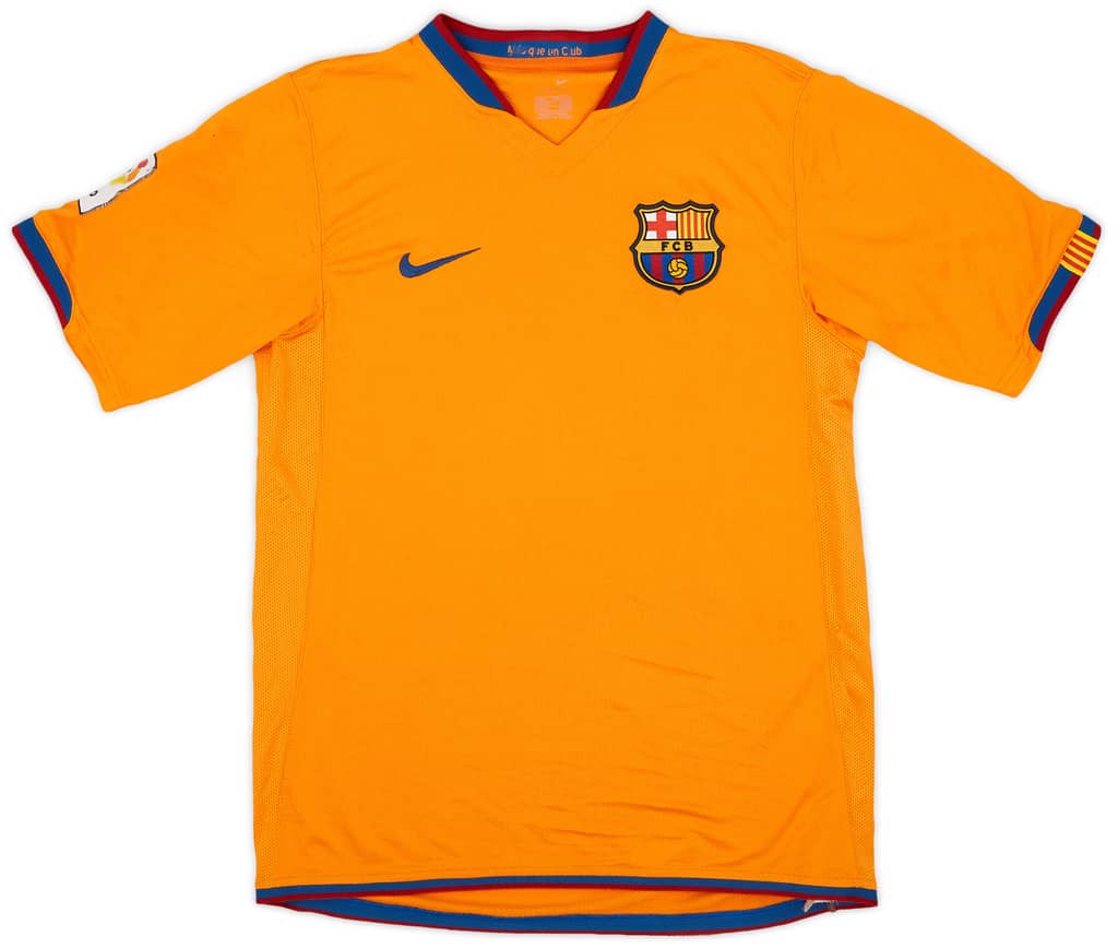 2006-08 Barcelona Away Shirt Messi #19 - 8/10 - (S)
