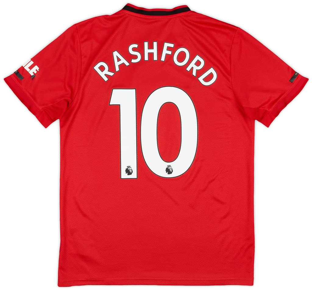 2019-20 Manchester United Home Shirt Rashford #10 - 5/10 - (M)