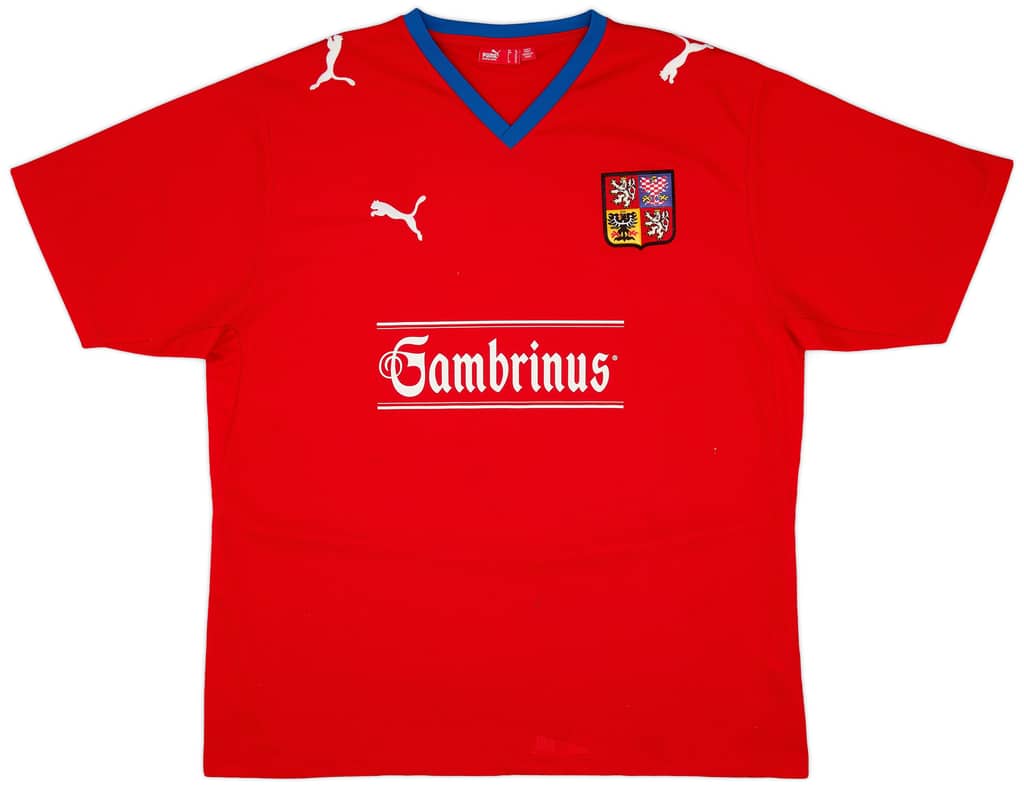 2008-09 Czech Republic Basic Home Shirt