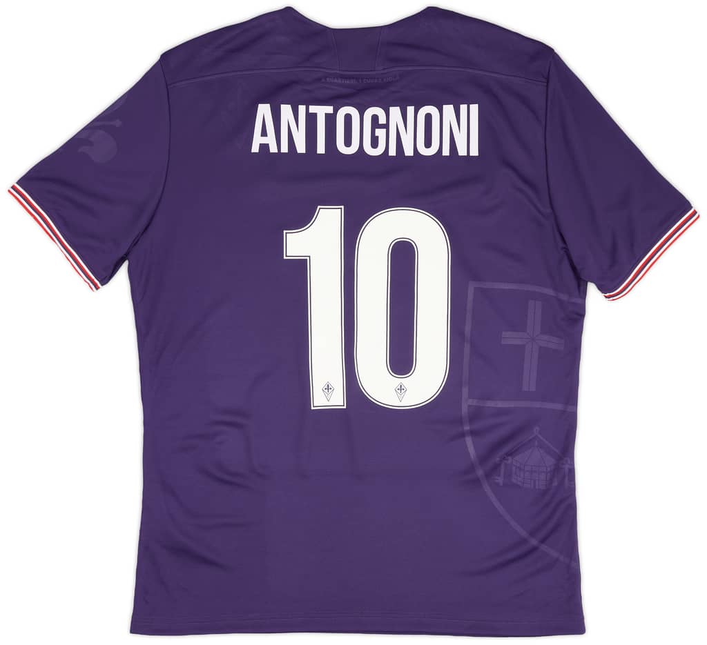 2017-18 Fiorentina Home Shirt Antognoni #10 (XL)