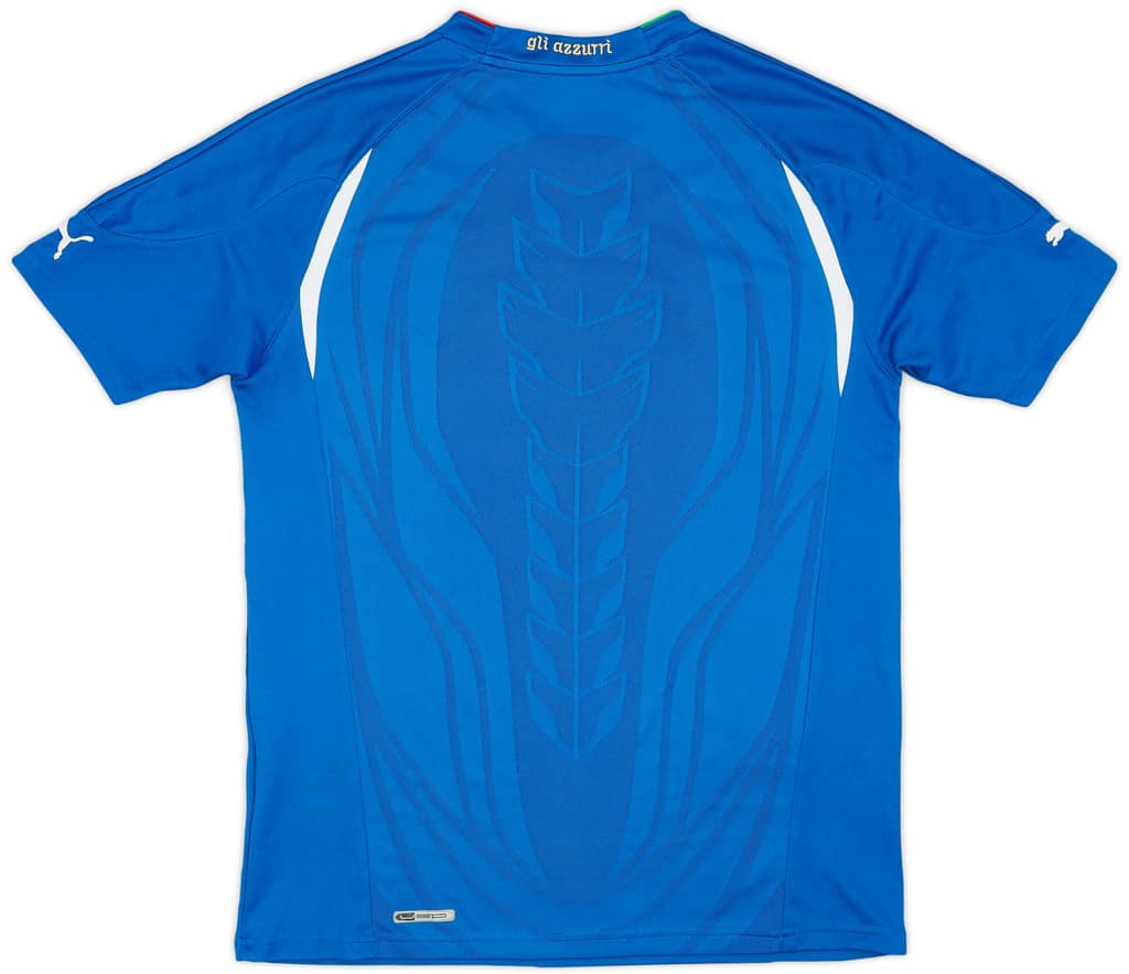 2010-12 Italy Home Shirt - 8/10 - (XL.Boys)