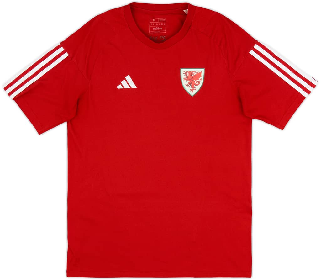 2023-24 Wales adidas Training Tee - As New - (M)