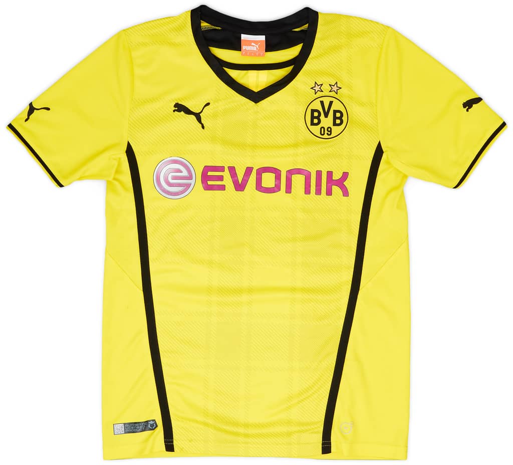 2013-14 Borussia Dortmund Home Shirt - 7/10 - (S)