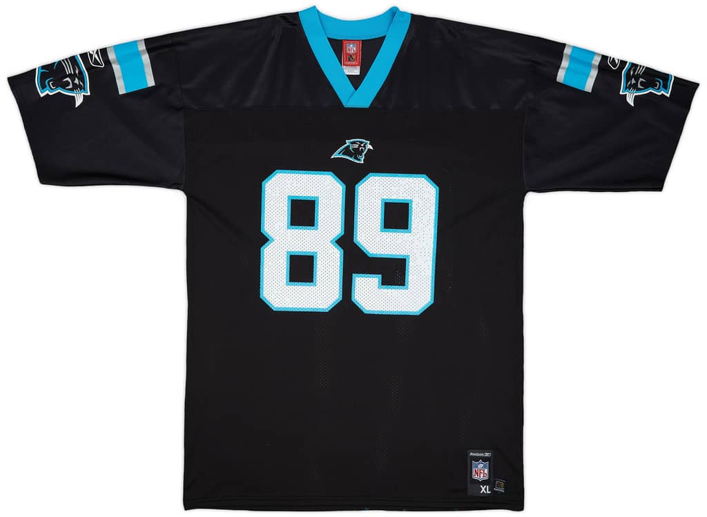 2005-06 Carolina Panthers Smith #89 Reebok Replica Home Jersey - 9/10 - (XL)