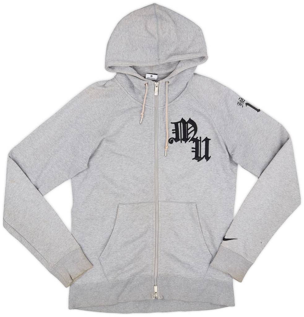 2011-12 Manchester United Nike J.S.Park Hooded Track Jacket - 7/10 - (M)