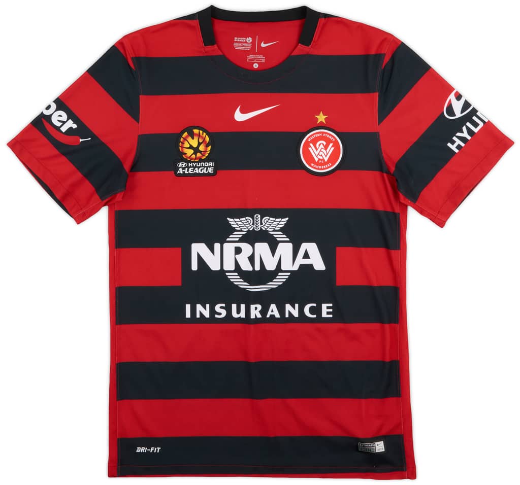 2015-16 Western Sydney Wanderers Home Shirt - 9/10 - (S)