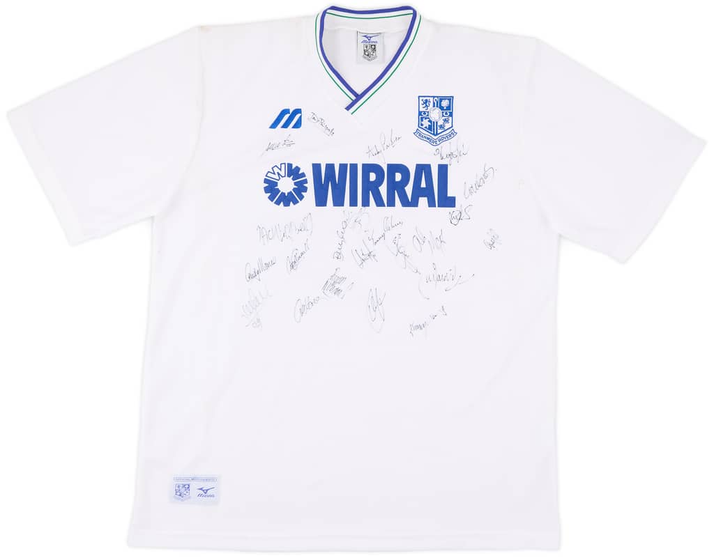 1997-99 Tranmere Rovers Signed Home Shirt - 5/10 - (XL)