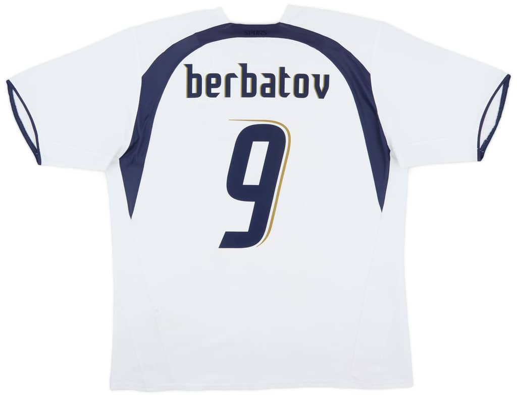 2006-07 Tottenham Home Shirt Berbatov #9 - 8/10 - (XXL)