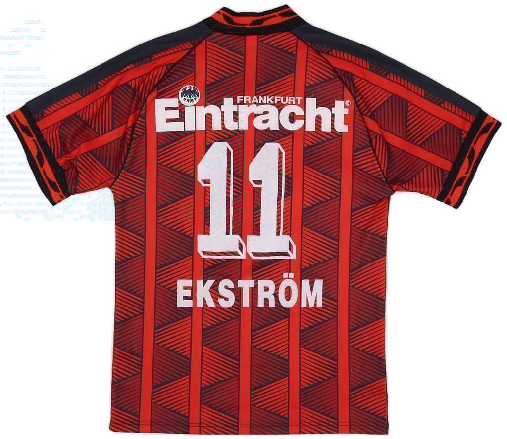1995-96 Eintracht Frankfurt Home Shirt Ekstrom #11 - 8/10 - (XS)