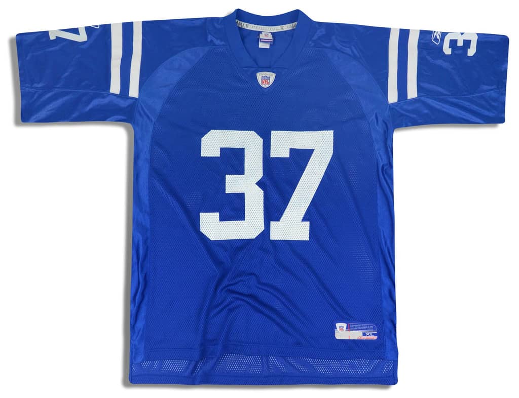 2002-04 Indianapolis Colts Doss #37 Reebok On Field Jersey (Home) XL
