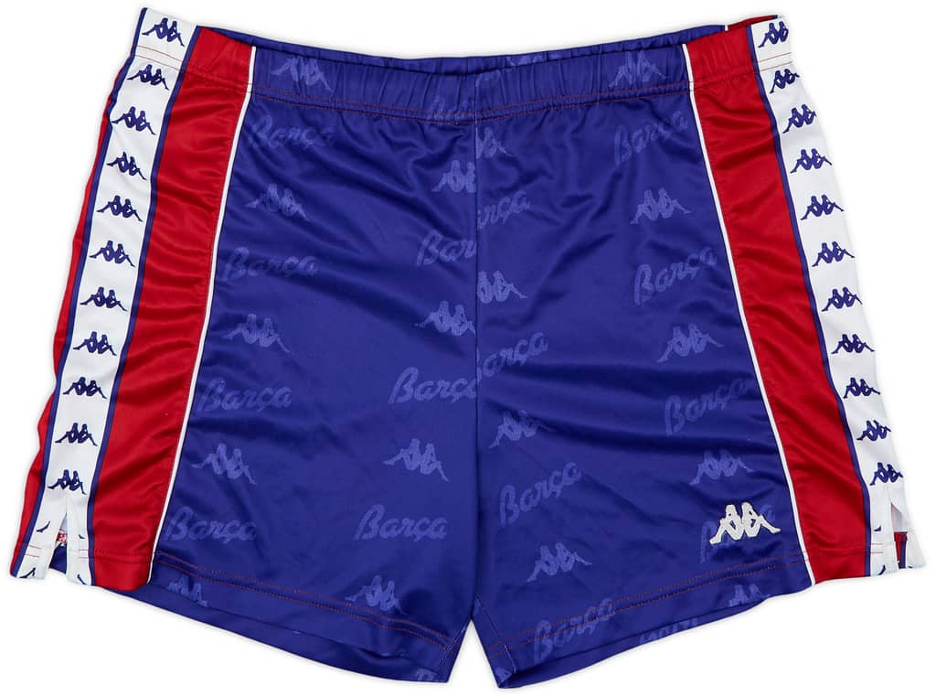 1992-95 Barcelona Home Shorts - 9/10 - (XL)