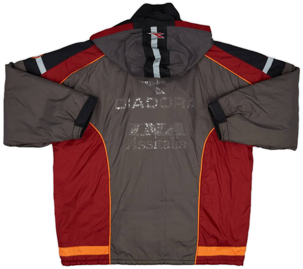 1998-99 Roma Diadora Padded Bench Coat - 5/10 - (M)
