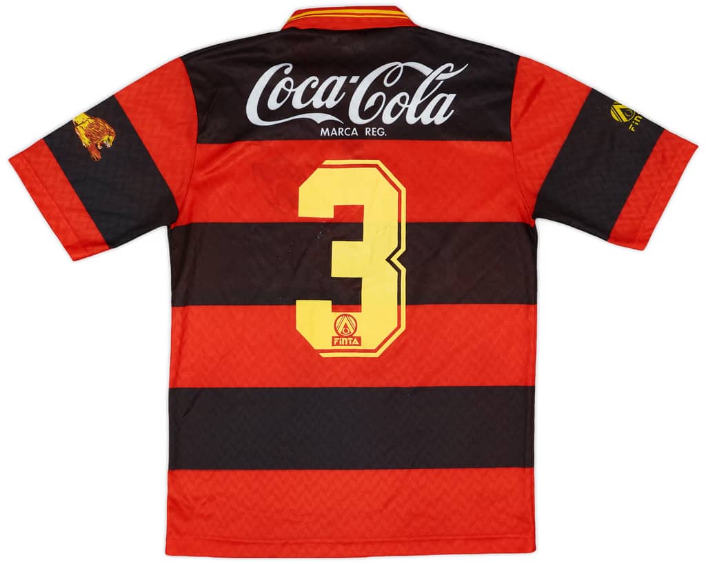 1994 Sport Club Recife Match Issue Signed Home Shirt #3