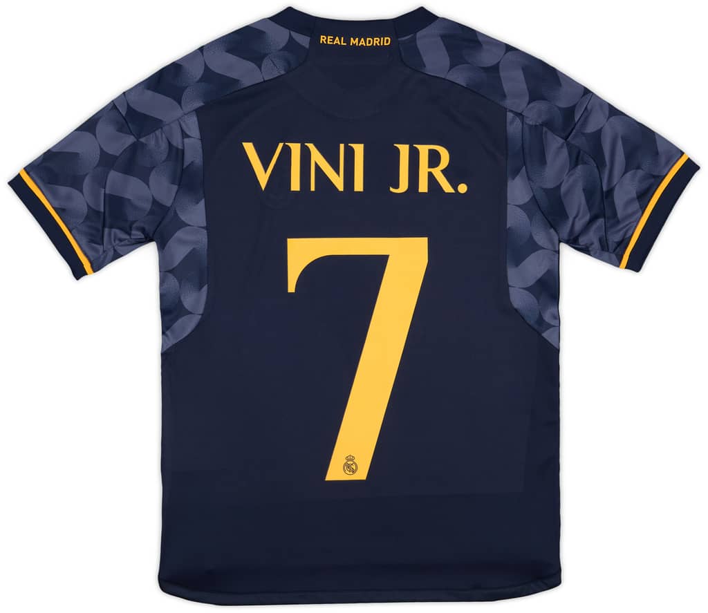 2023-24 Real Madrid Away Shirt Vini Jr. #7 (S.Kids)