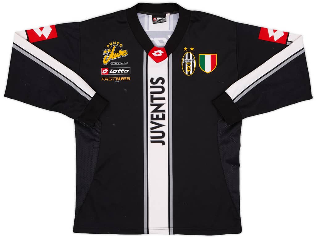 2002-03 Juventus Lotto 'Scuola Calcio' Training L/S Shirt - 6/10 - (XS)