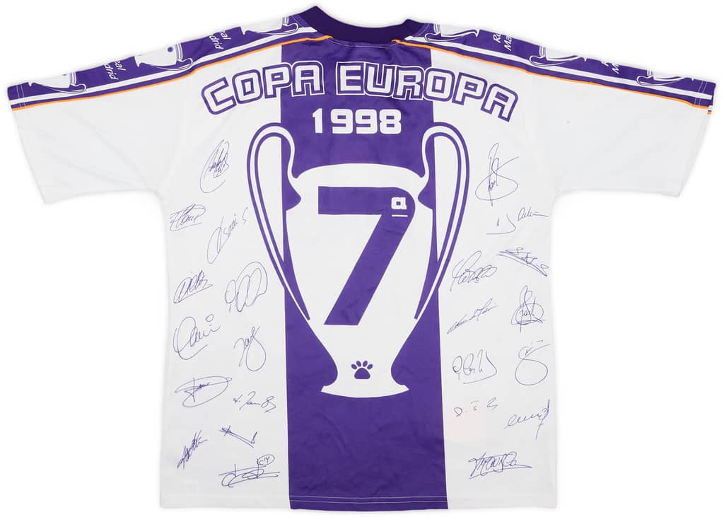 1997-98 Real Madrid Kelme 'Copa Europa 1998' Leisure Shirt - 6/10 - (S)