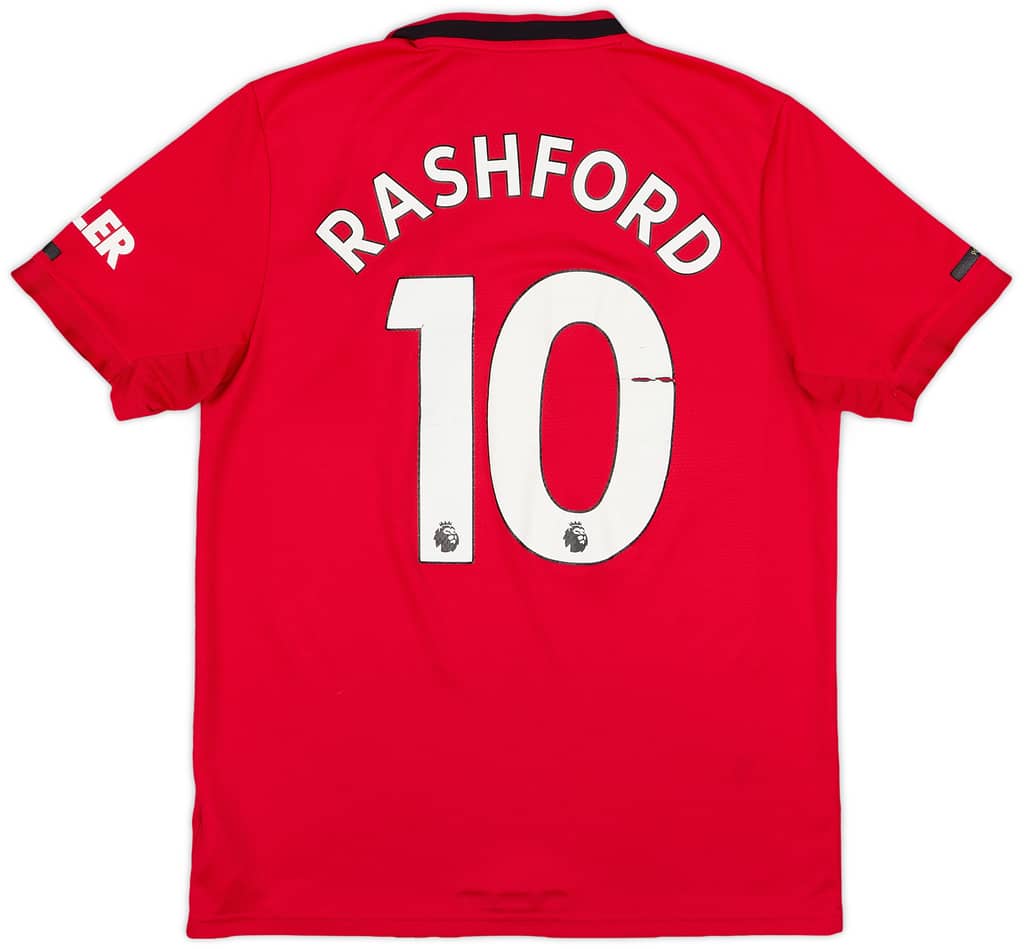 2019-20 Manchester United Home Shirt Rashford #10 - 5/10 - (M)