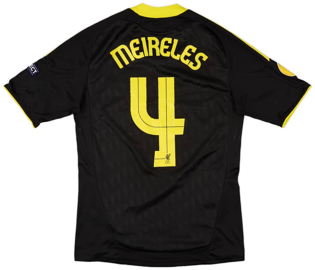 2010-11 Liverpool Third Shirt Meireles #4 - 3/10 - (S)