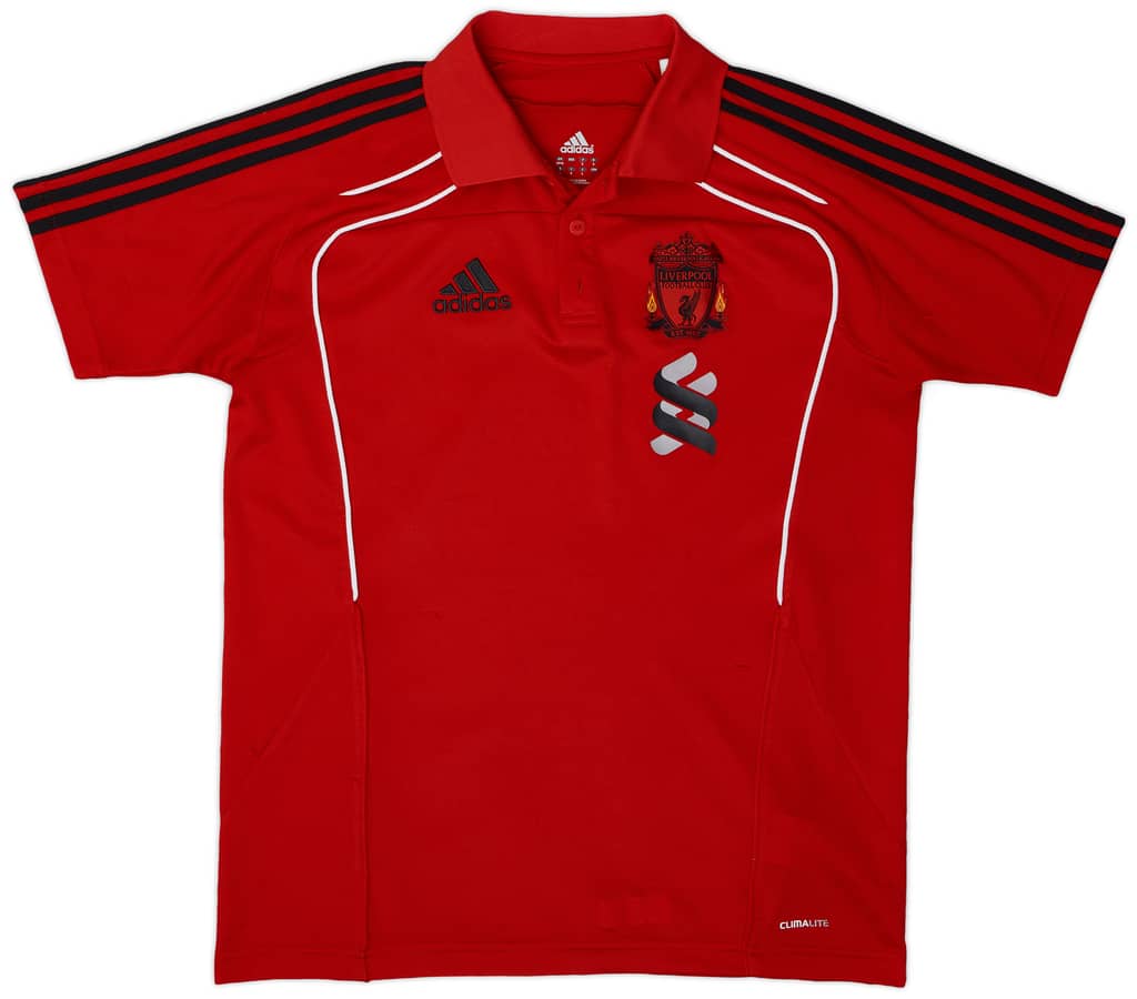 2010-11 Liverpool adidas Polo Shirt - 6/10 - (M)