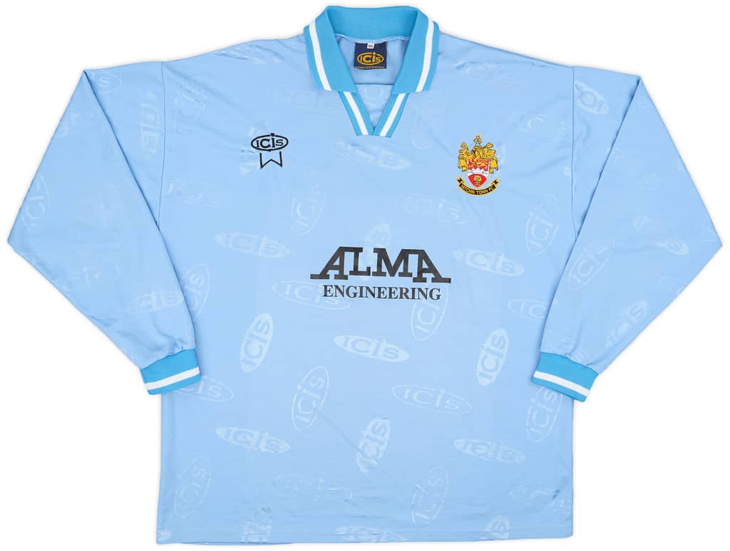 2000-02 Hitchin Town Away L/S Shirt - 9/10 - (XXL)
