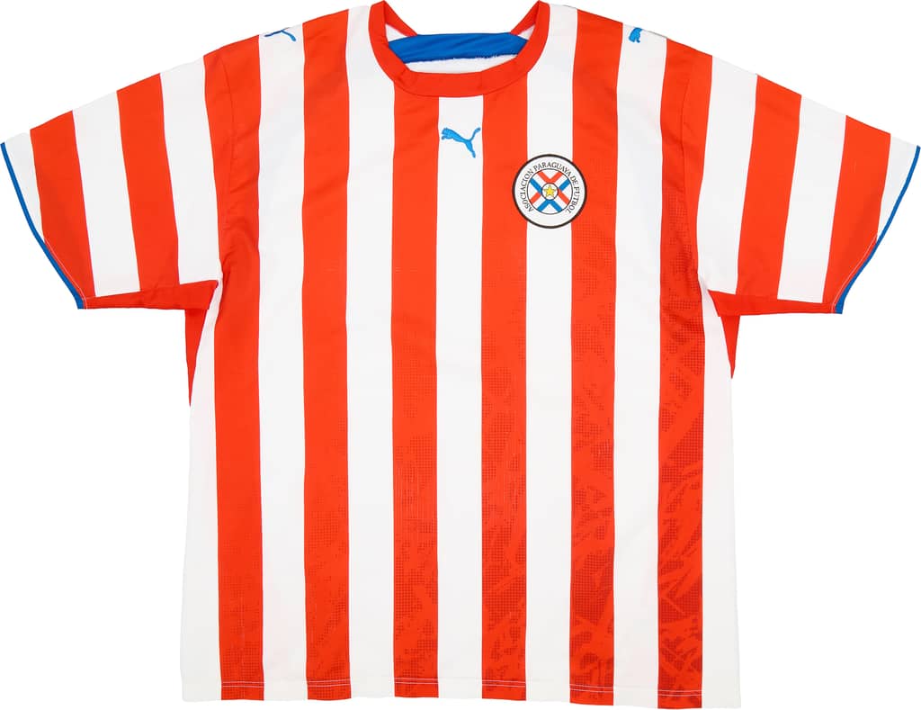 2006-07 Paraguay Home Shirt - 9/10 - (XL)