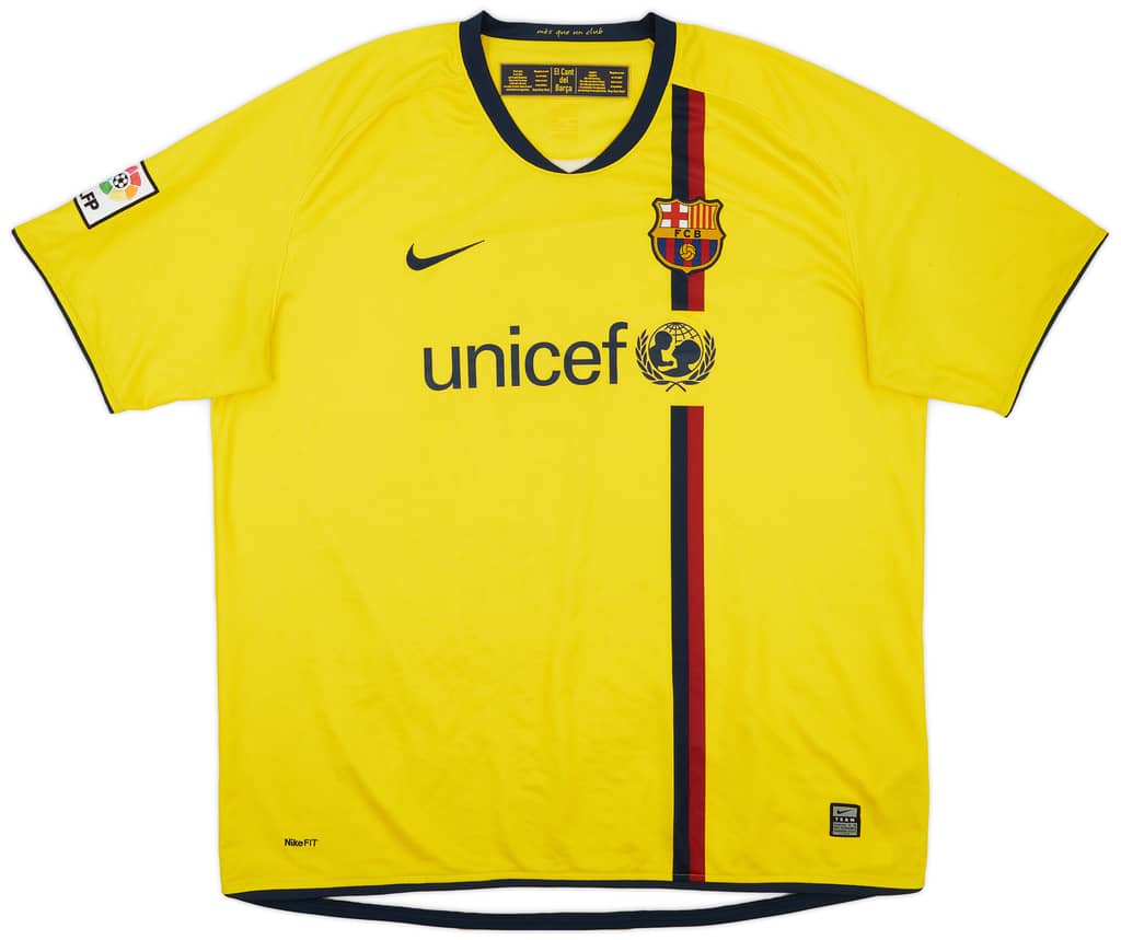 2008-10 Barcelona Away Shirt Messi #10 - 5/10 - (XXL)