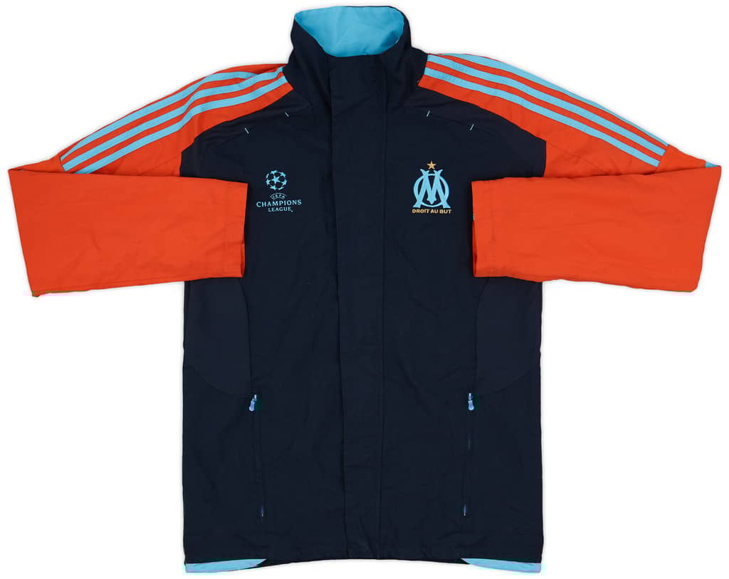 2011-12 Olympique Marseille adidas CL Track Jacket - 8/10 - (M)