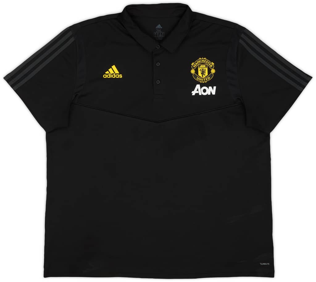 2019-20 Manchester United adidas Polo Shirt - 7/10 - (XXL)