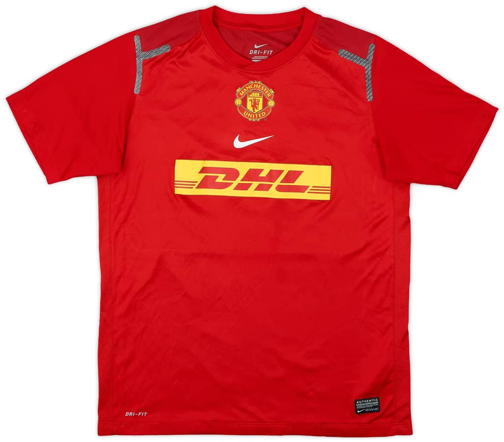 2012-13 Manchester United Nike Training Shirt - 7/10 - (XL.Boys)