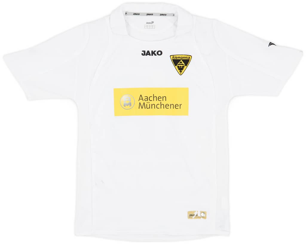 2008-09 Alemannia Aachen Away Shirt Holtby #18 - 5/10 - (S)