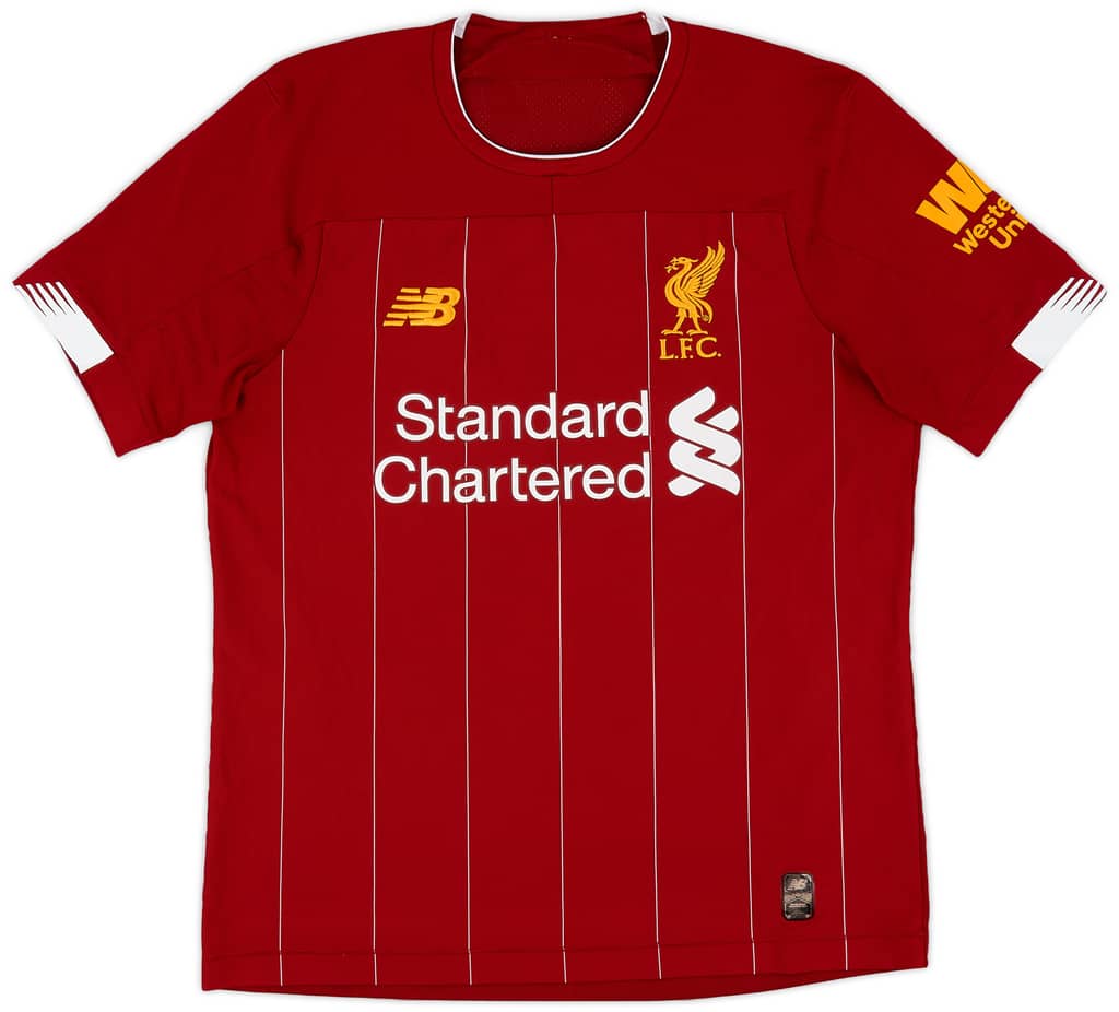 2019-20 Liverpool Home Shirt Virgil #4 - 8/10 - (S)