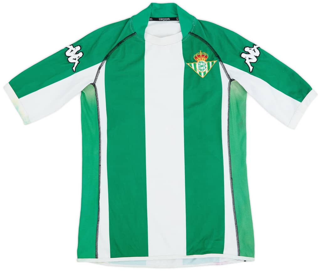 2002-03 Real Betis Home Shirt - 4/10 - (S)