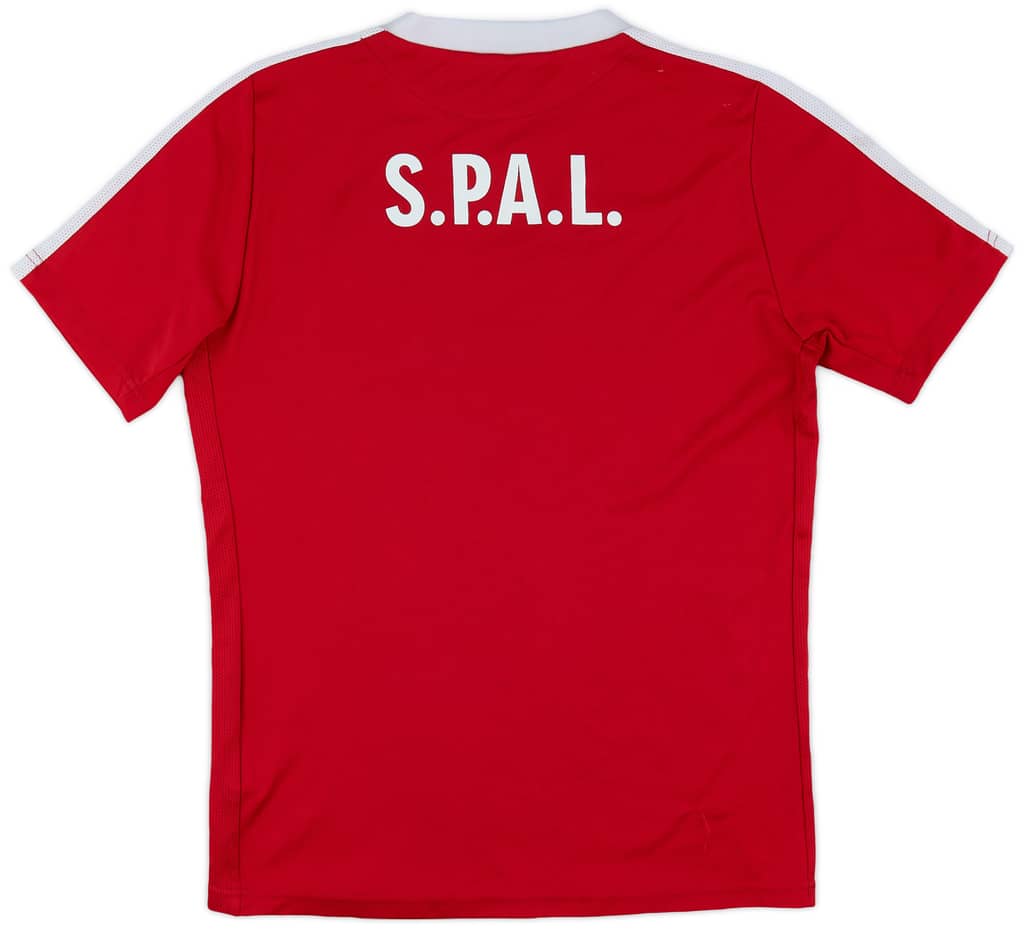 2017-18 SPAL Macron Football Training Shirt - 7/10 - (S)